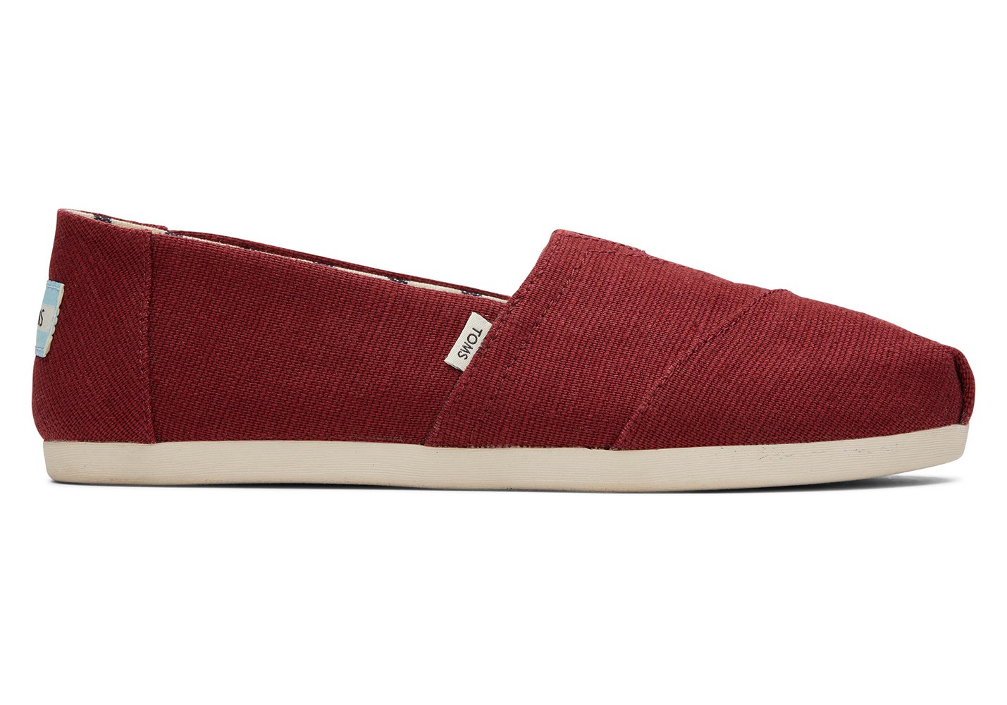 Toms Alpargata Heritage Canvas Espadrille Red - Womens - 51036-BITZ